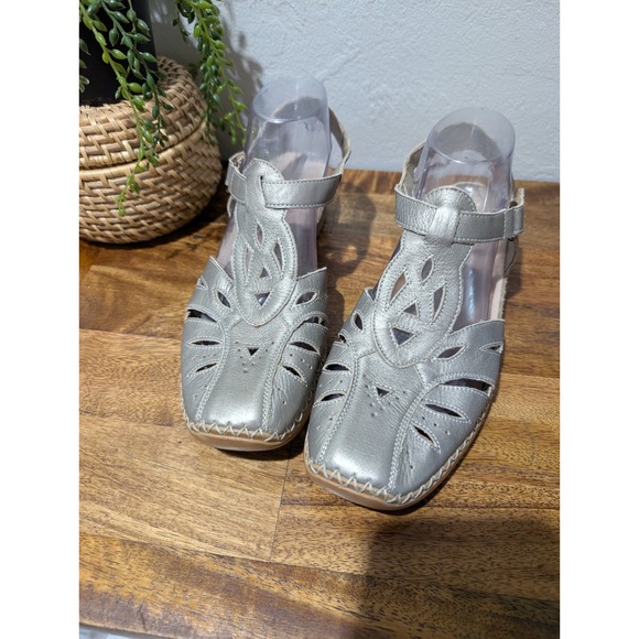 Remonte taupe leather causal shoes.‎ sz42. Very gently used - Picture 3 of 6